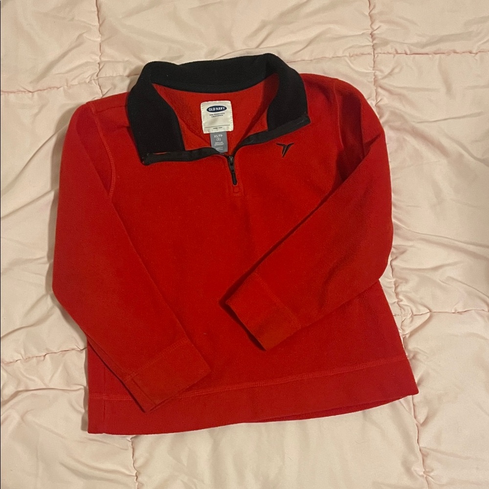 🌸(5 for $15) Boys Fleece 1/4 Zip Pullover Old Navy XS, 5
